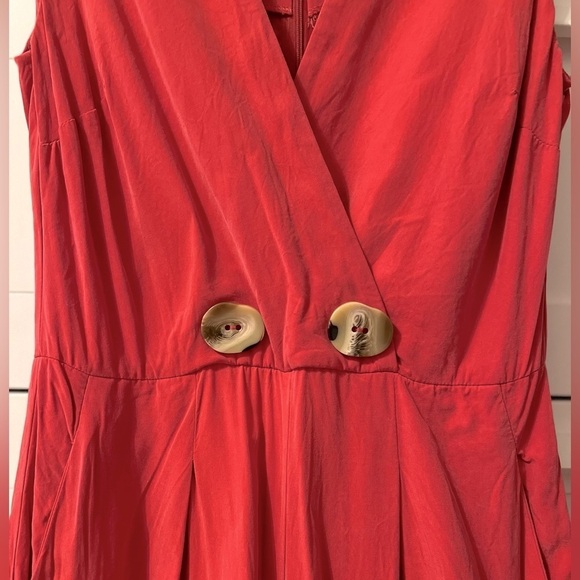 Mango V Neck Jumpsuit - Picture 4 of 6